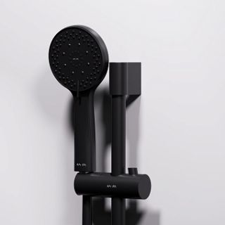 Душевая кабина Am.Pm X-Joy Square W94C-403-090BT 90х90 профиль черный матовый